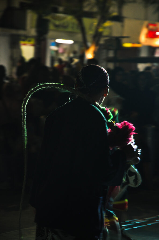 Spectacle, rue, yogyakarta, java, indonésie, backpacking